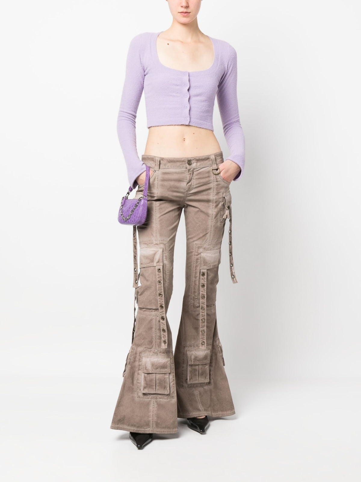 Stilla | Bootcut Cargo Bukser