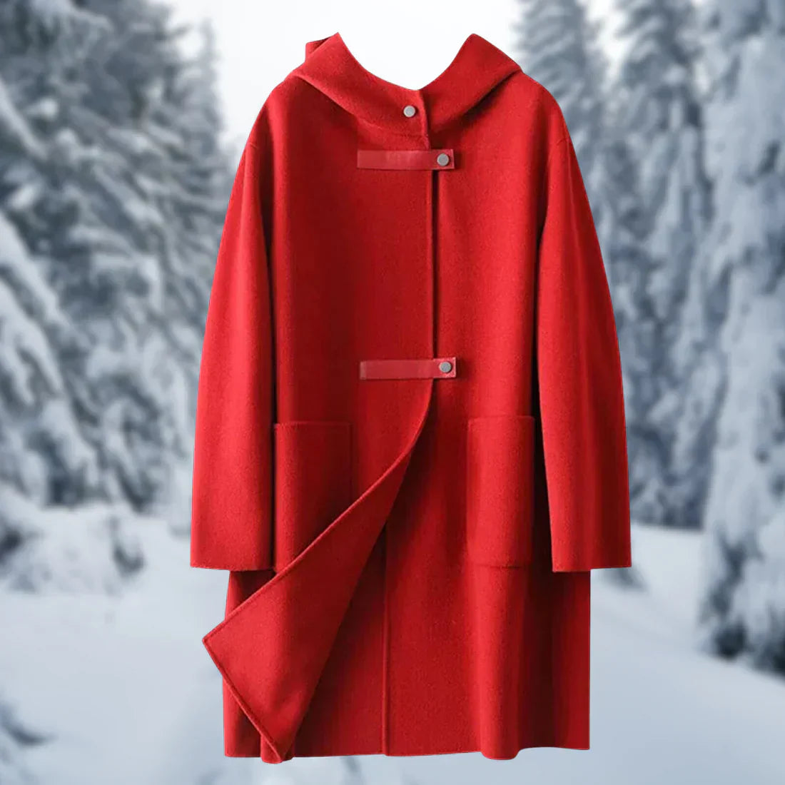 Stilla | Luksuriøs Cashmere Frakke Med Elegant Touch
