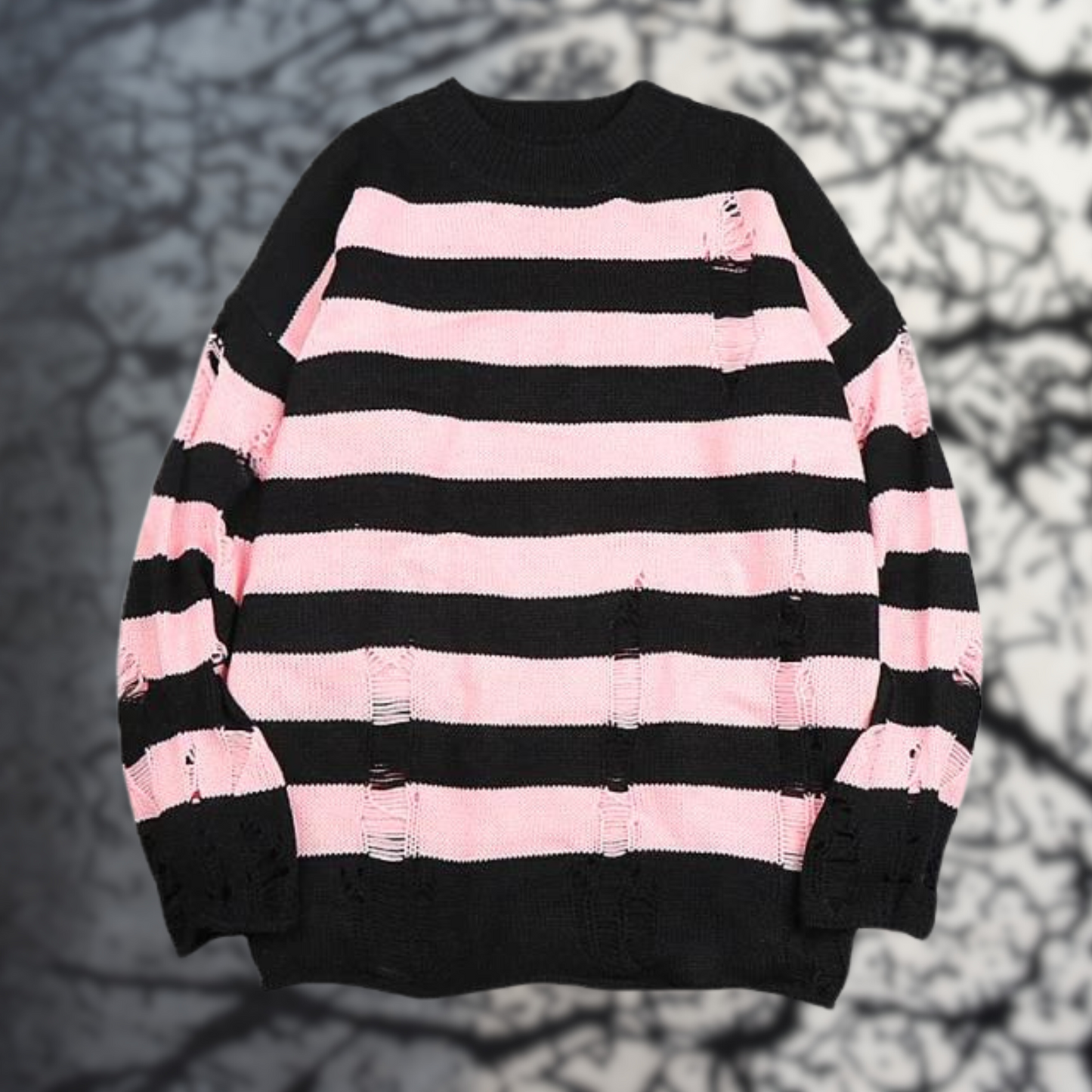 Stilla | Stribet Sweatshirt