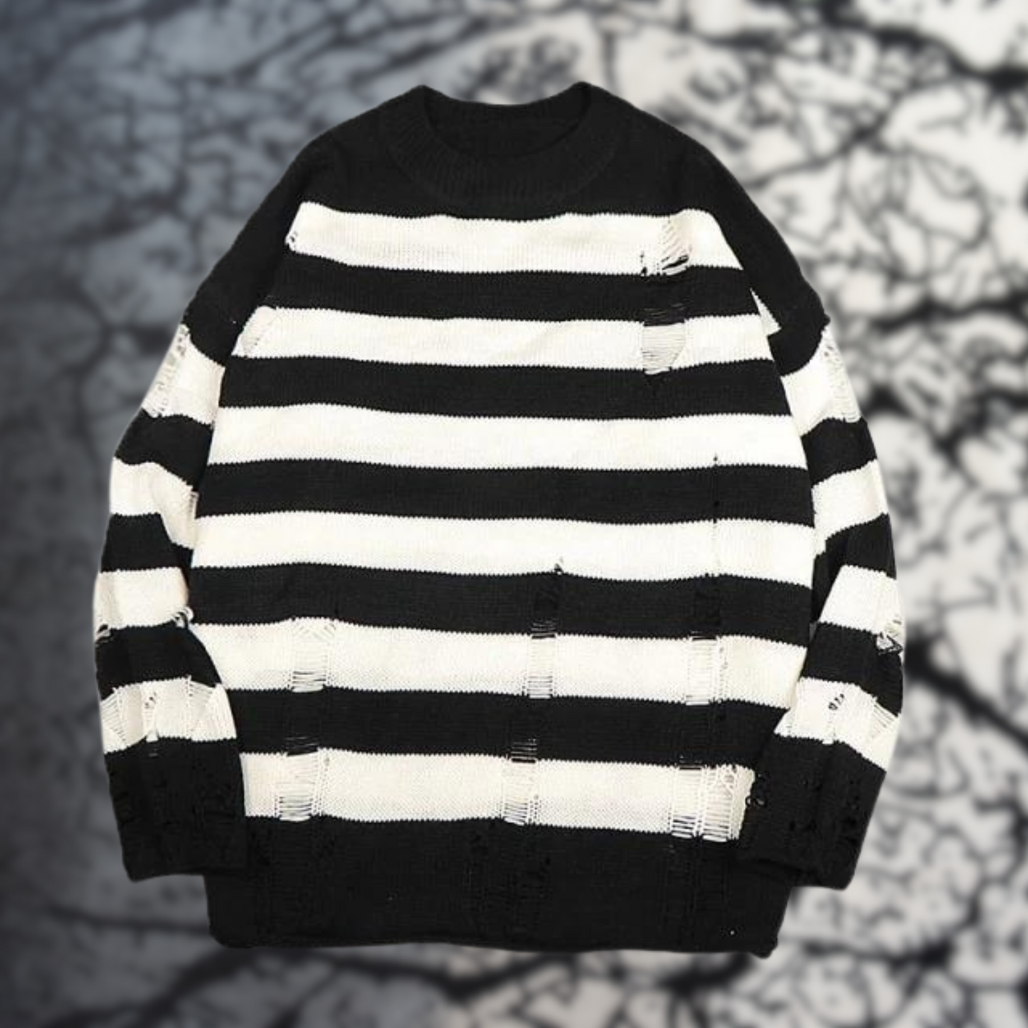 Stilla | Stribet Sweatshirt