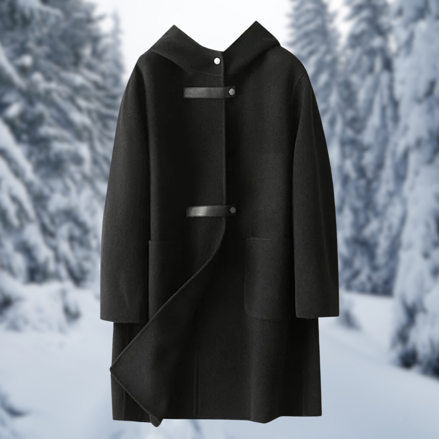 Stilla | Luksuriøs Cashmere Frakke Med Elegant Touch