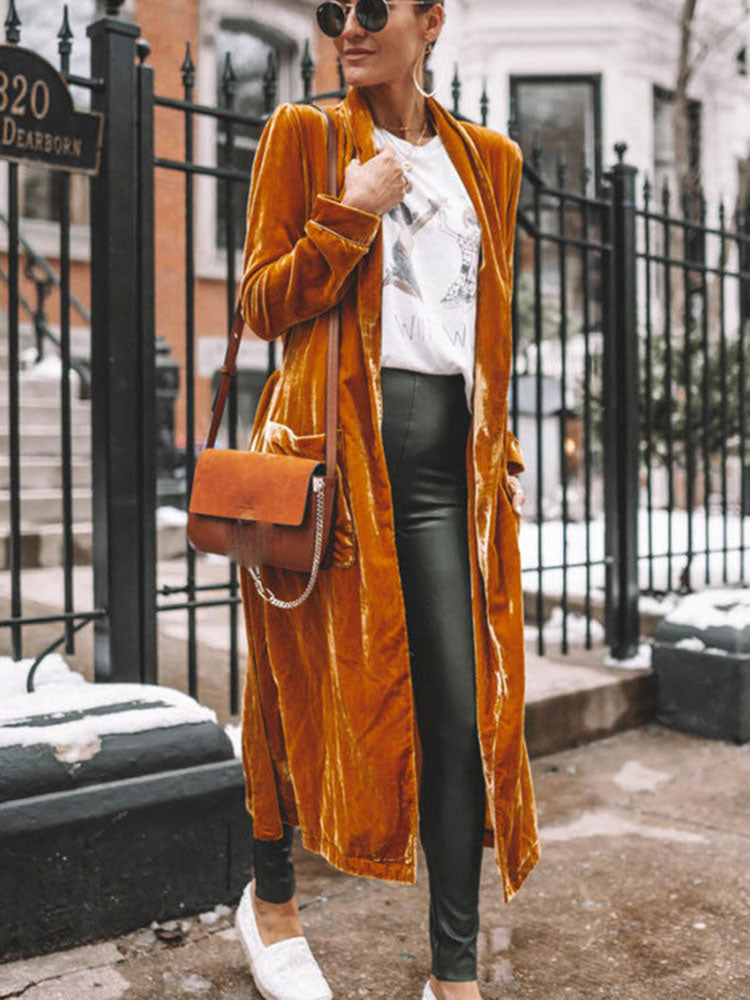 Stilla | Vogue Elegant Lang Kimono Frakke