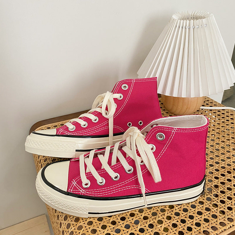 Stilla | Klassiske HighCut Canvas Sneakers til Kvinder