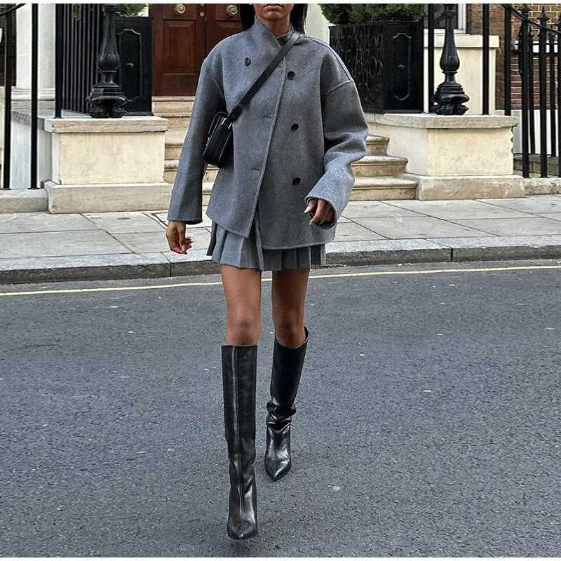 Stilla | Elegant Trenchcoat i Uld