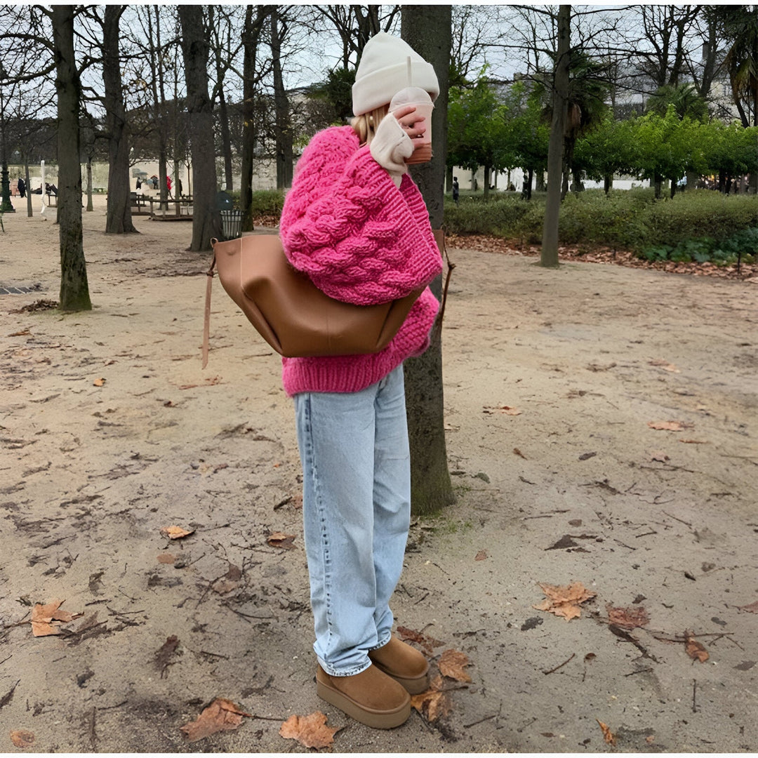 Stilla | Oversize Strik Pullover