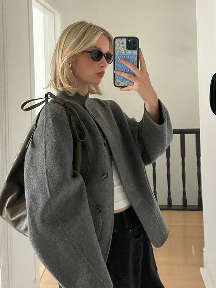 Stilla | Oversized Kaminfrakke til hygge