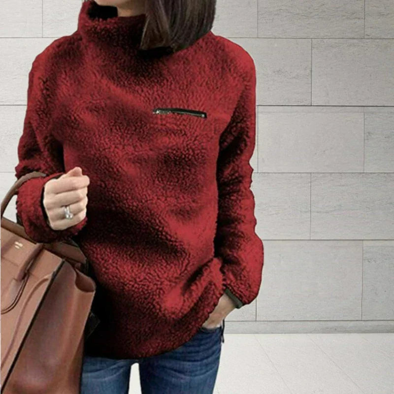 Stilla | Rullekrave sweater til damer fra Ute