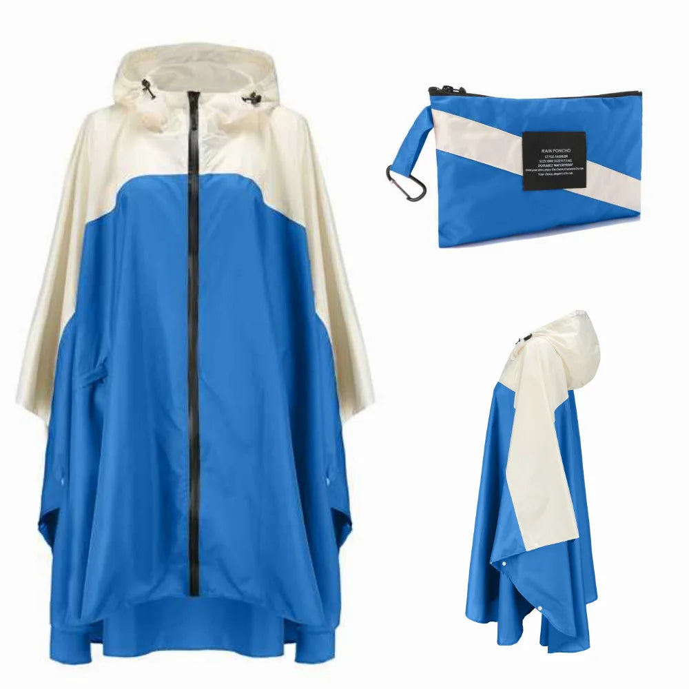 Stilla | Unisex Vandtæt Poncho til Udendørsaktiviteter