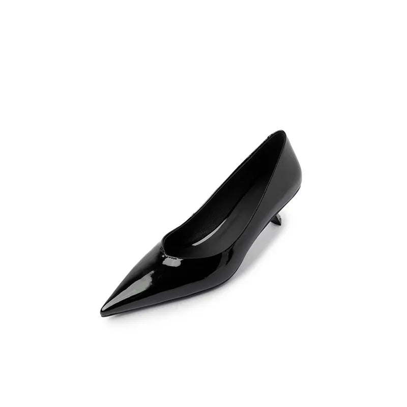Stilla | Kvalitet Læder Elegante Spidse Hæle Pumps