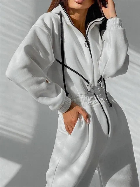 Stilla | Jumpsuit: Elegance og Komfort til Kolde Dage