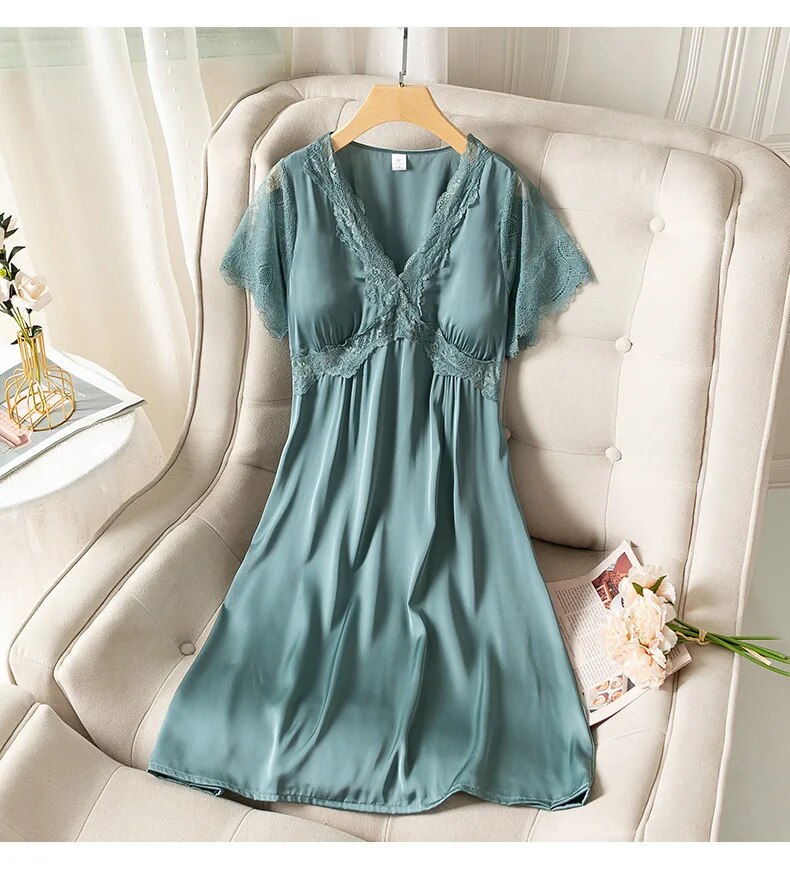 Stilla | Satin Natkjole