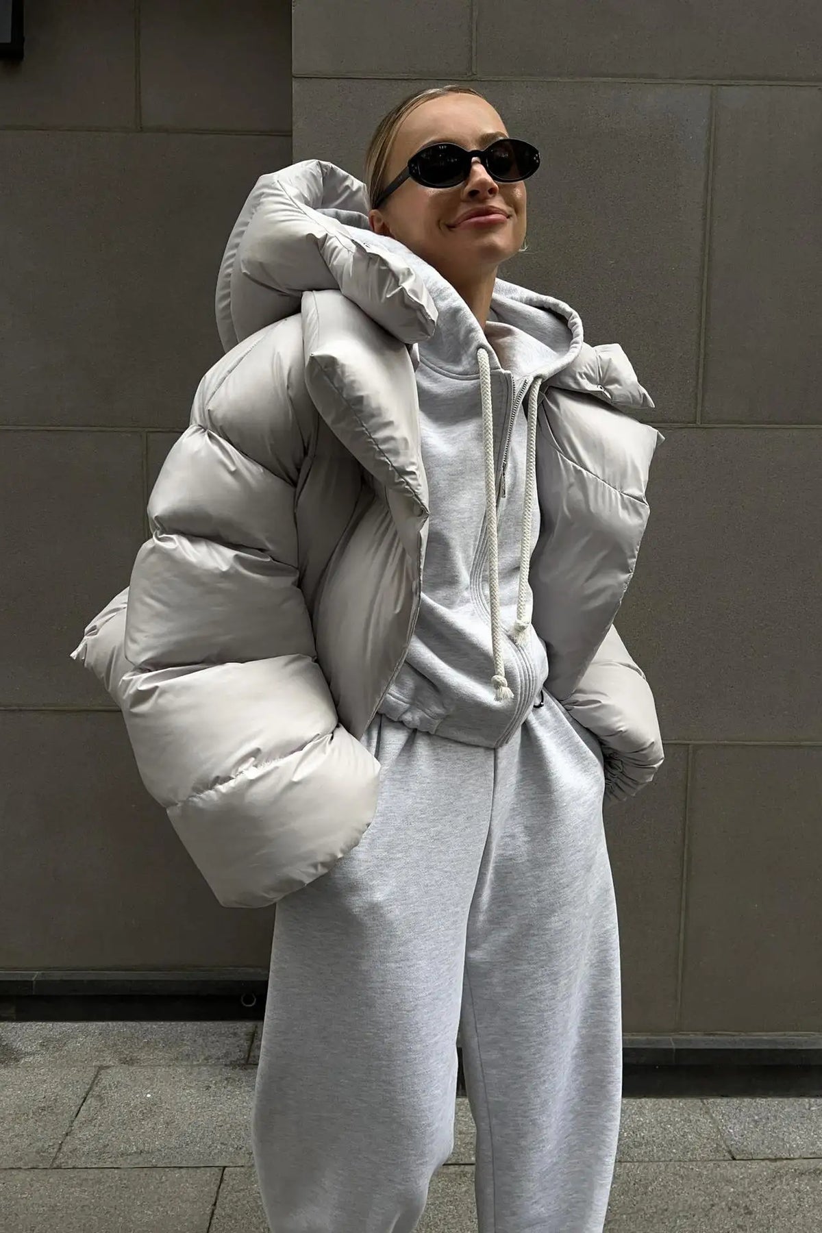Stilla | Fashionable Wrap Padded Jacket Trend