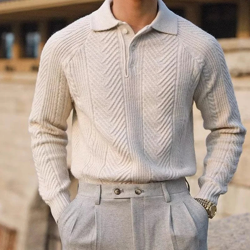 Stilla | Klassisk Polo Sweater Af Snoddede Maskesty