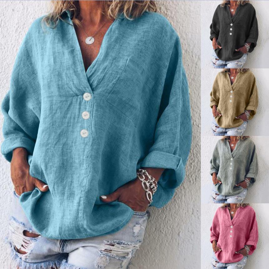 Stilla | Stilfuld Bluse I Hør