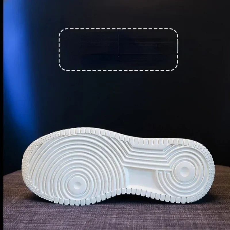 Stilla | Stilfulde Hvide Platform Sneakers til kvinder