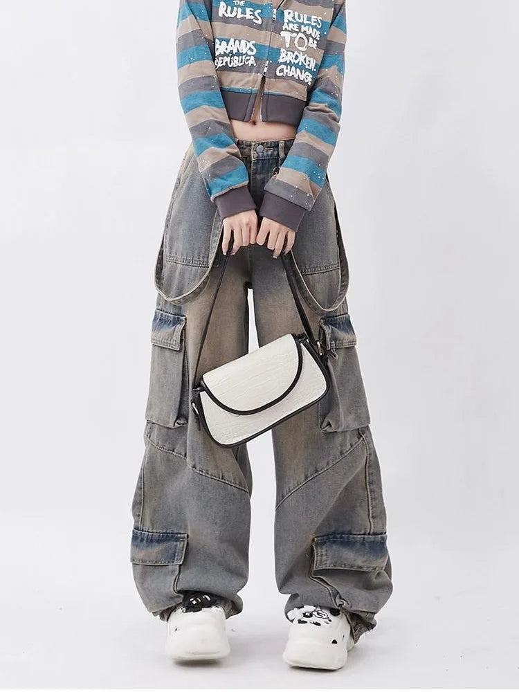 Stilla | Retro Jeans Brede Oversize Bukser
