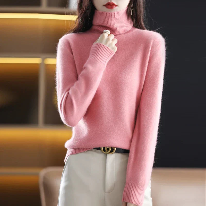 Stilla | Cashmere Turtleneck Sweater Komfort i Hverdagen