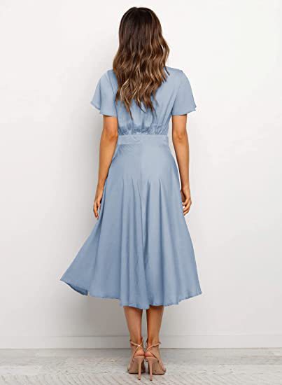 Stilla | Melany Deluxe Satin Kjole