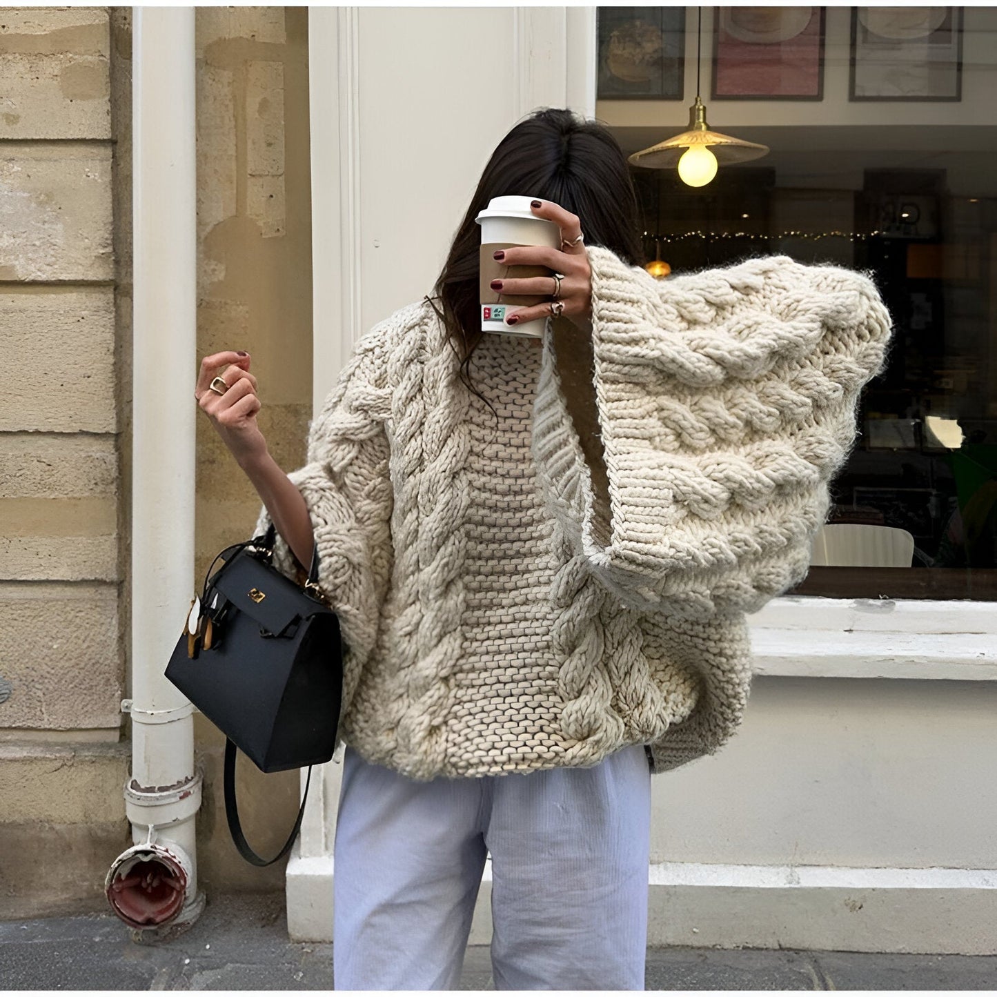 Stilla | Oversize Strik Pullover