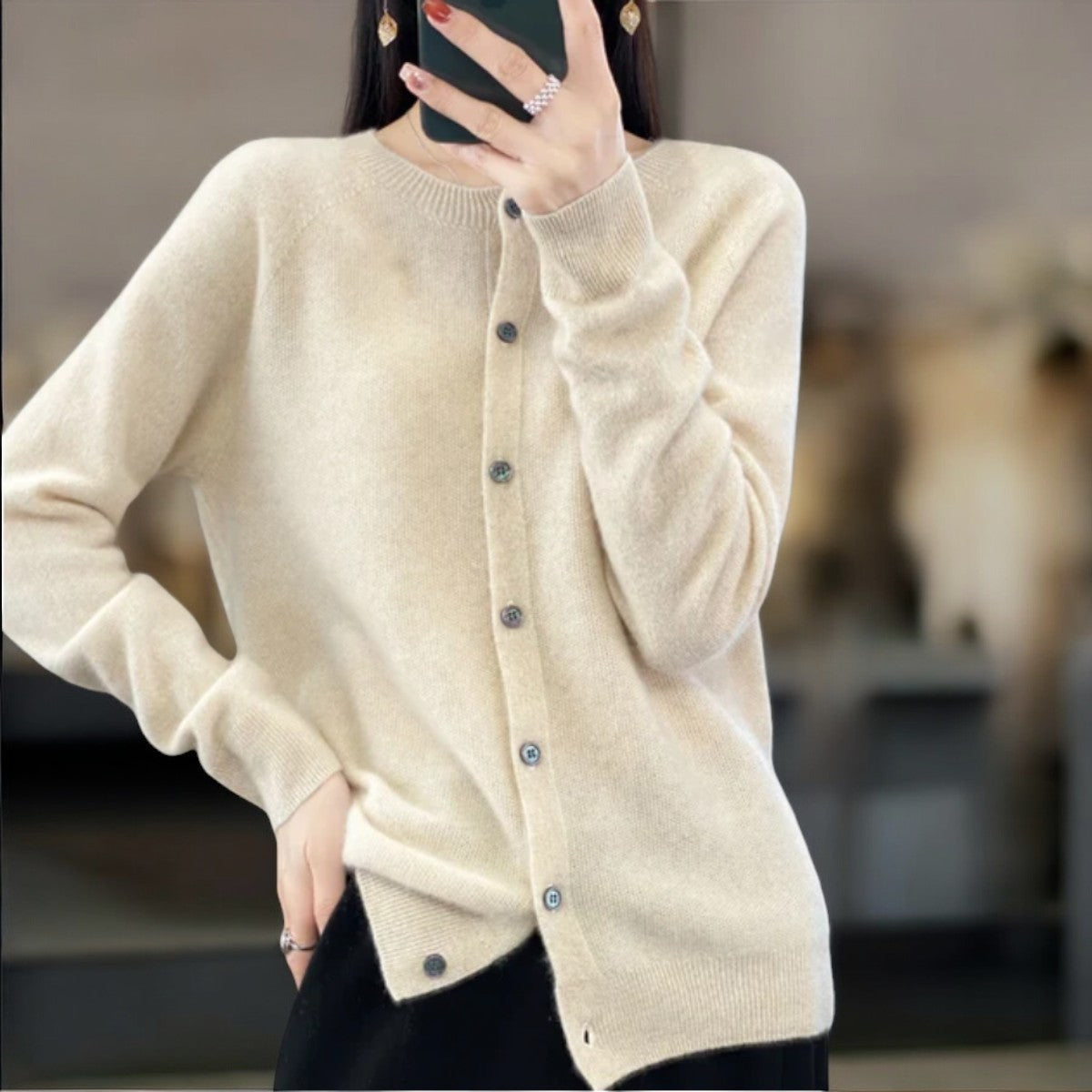 Stilla | Dame Strikjakke Soft Confort