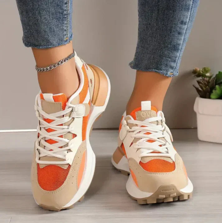 Stilla | Colorblock Afslappet Kvinders Sneakers