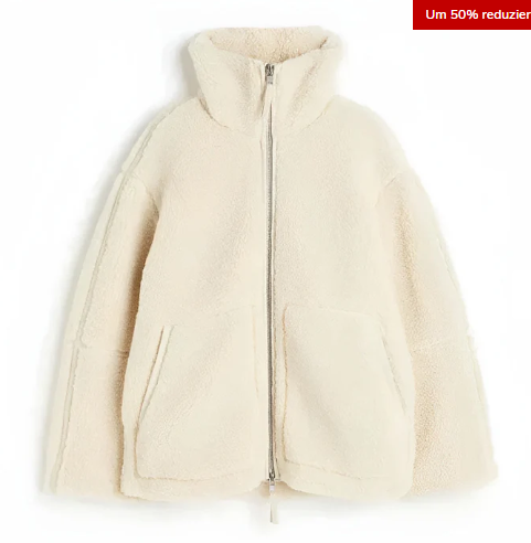 Stilla | Sherpa-Jack Met Rits Voor Dames