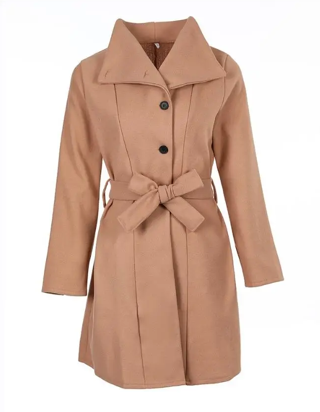 Stilla |Tidlløs Dame Trenchcoat Perfekt Til Elegante Looks