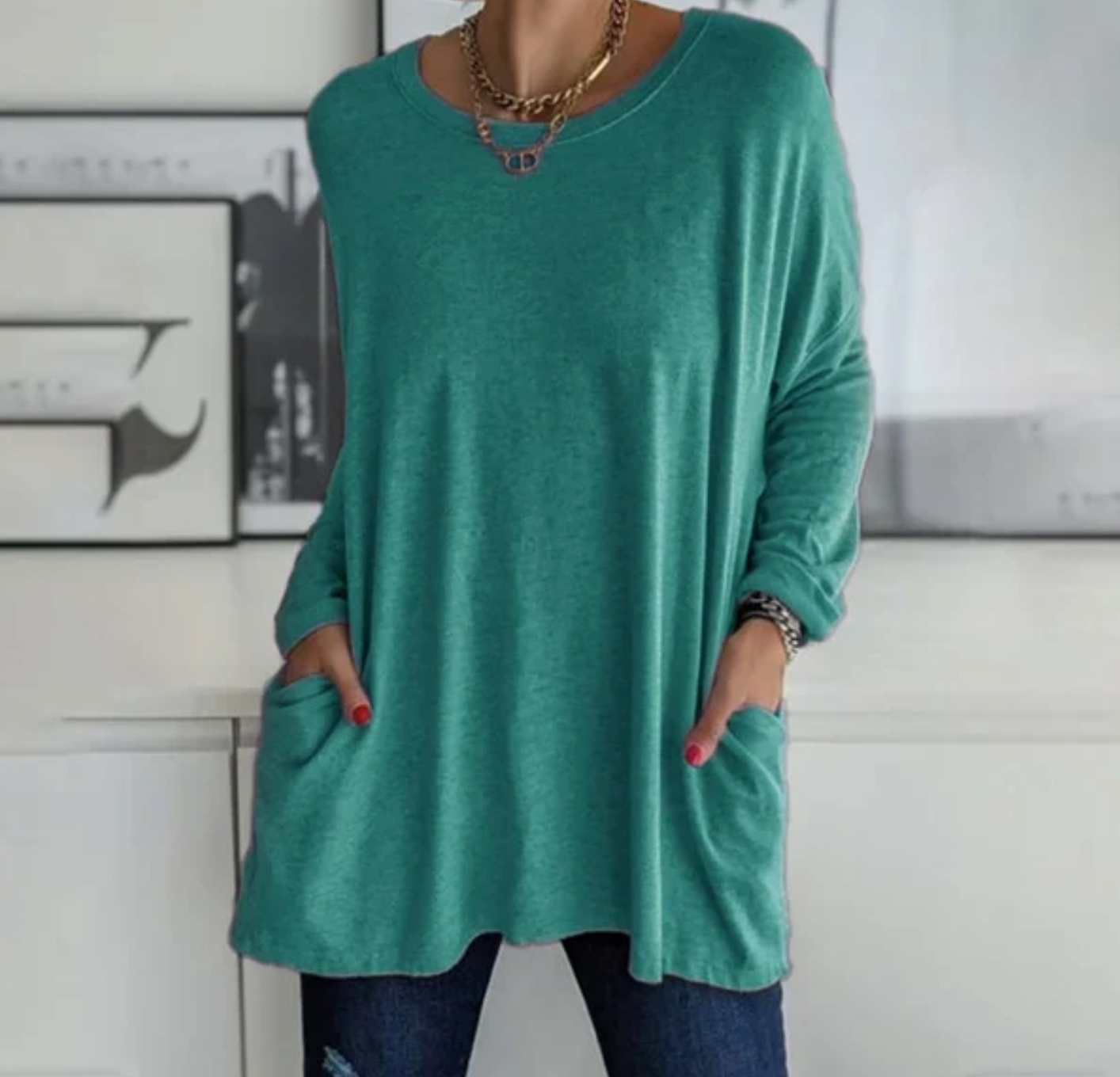 Stilla | Langærmet T-shirt Til Hele Dagen Komfort
