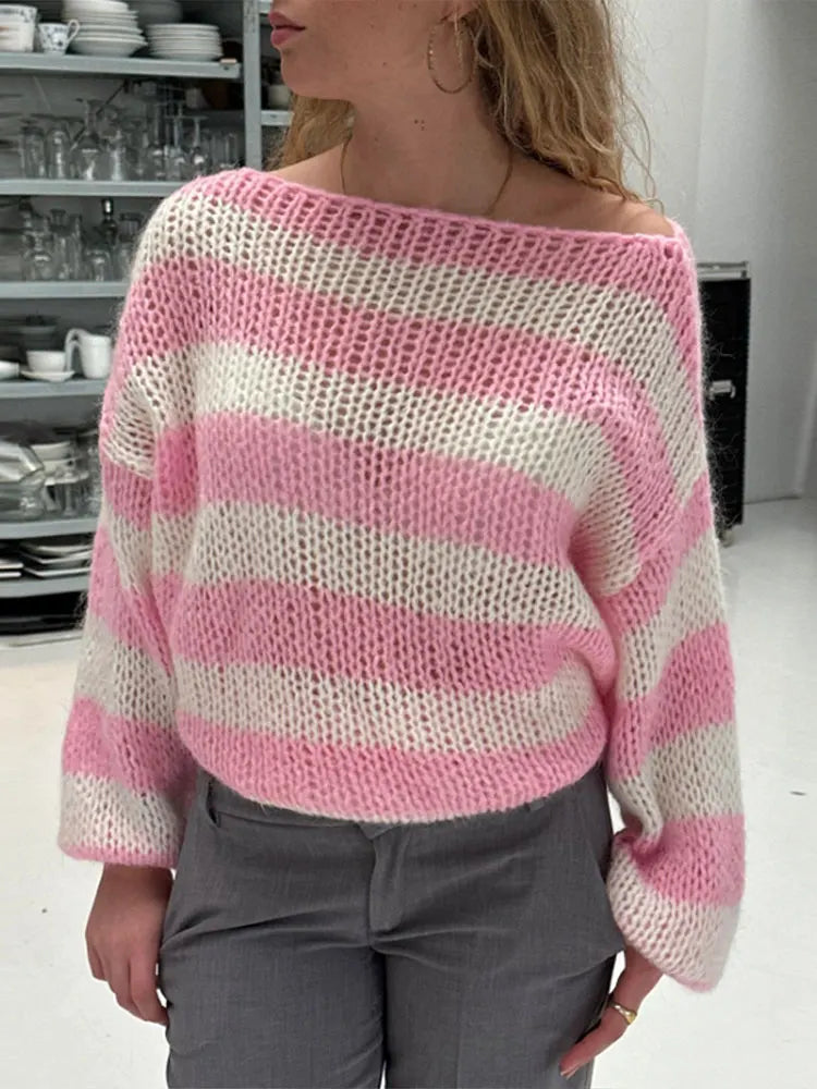 Stilla | Anna Olympia Klassisk, Komfortabel og Elegant Strikpullover