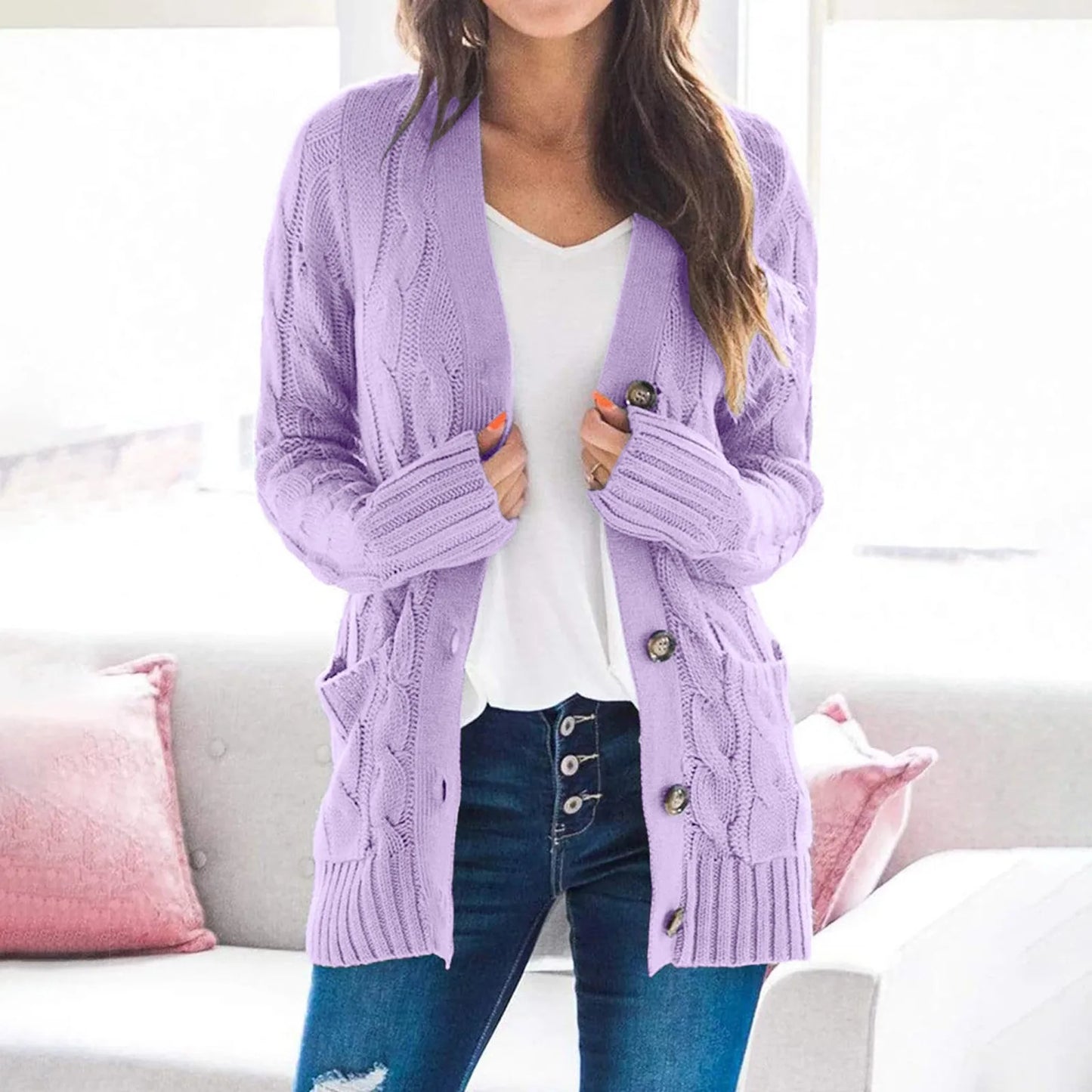 Stilla | Casual Dame Cardigan