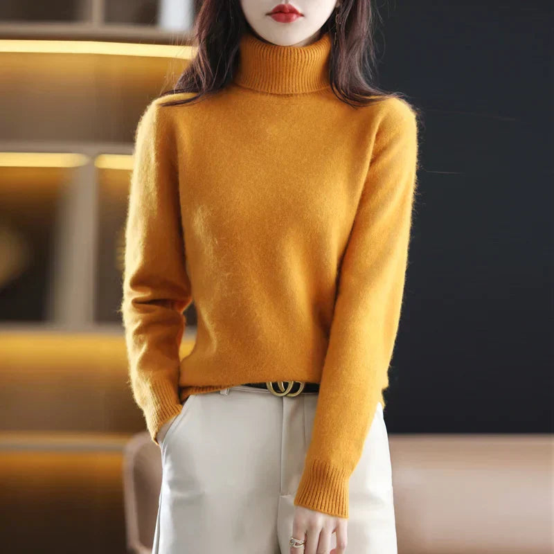 Stilla | Cashmere Turtleneck Sweater Komfort i Hverdagen