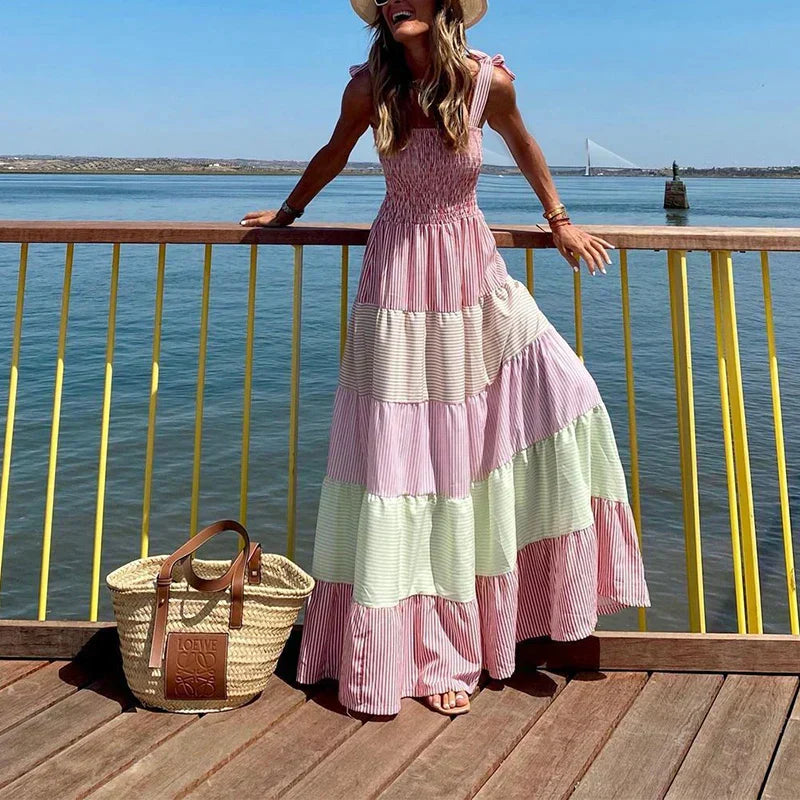 Stilla | Bohemian Blomster Maxi Kjoler