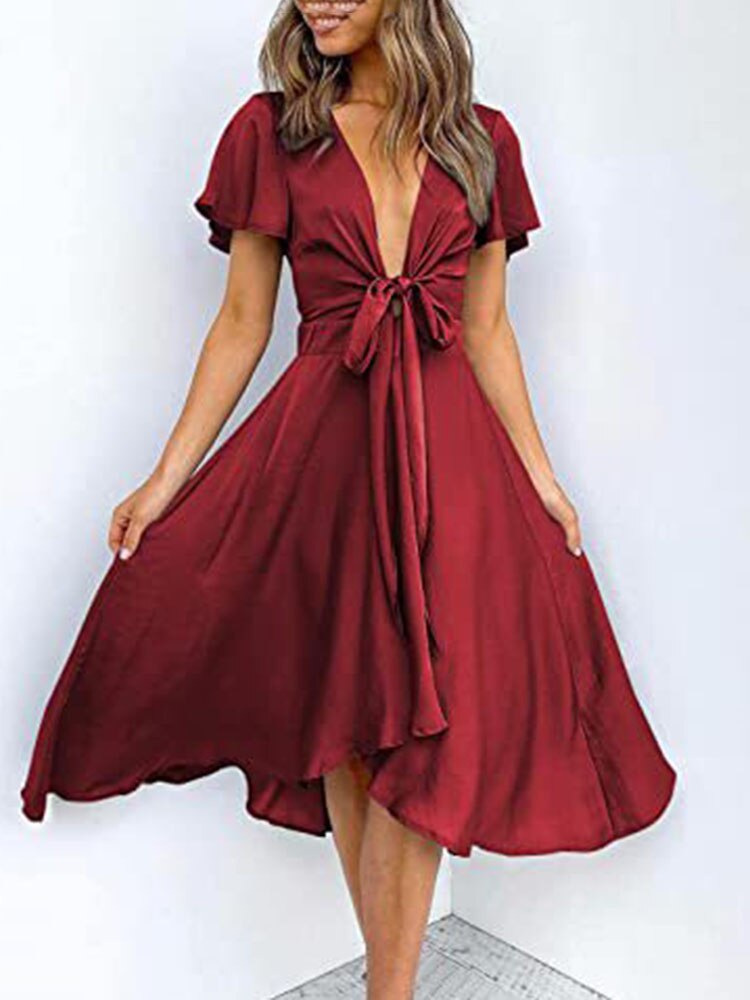 Stilla | Melany Deluxe Satin Kjole