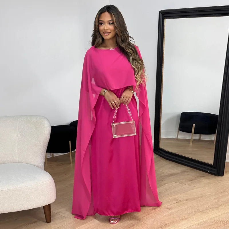 Stilla | Lange Kvinders Satin Kjoler Med Eksklusivt Look