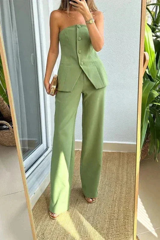 Stilla | Stropfr Knap Ned Jumpsuit