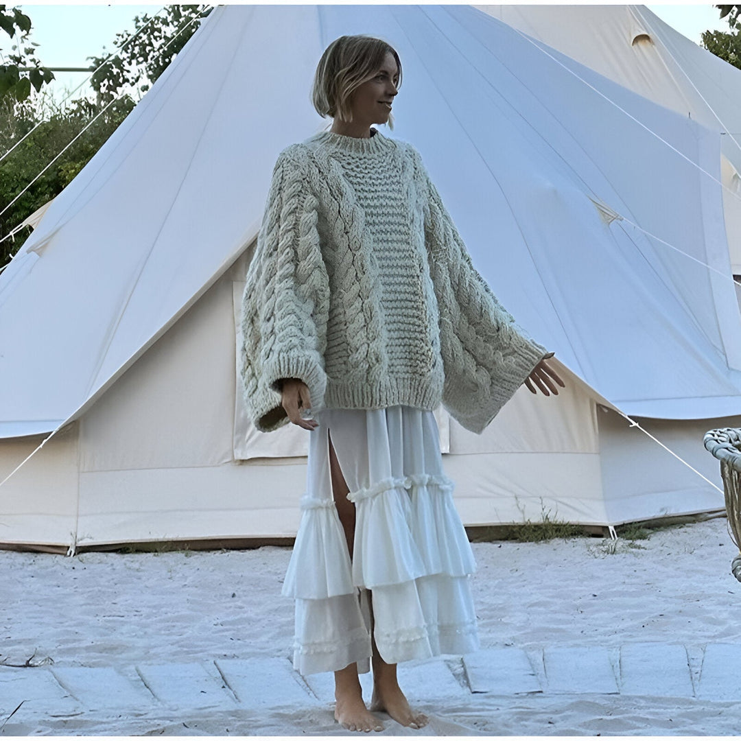 Stilla | Oversize Strik Pullover