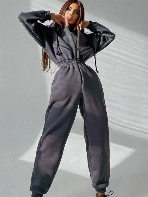 Stilla | Jumpsuit: Elegance og Komfort til Kolde Dage