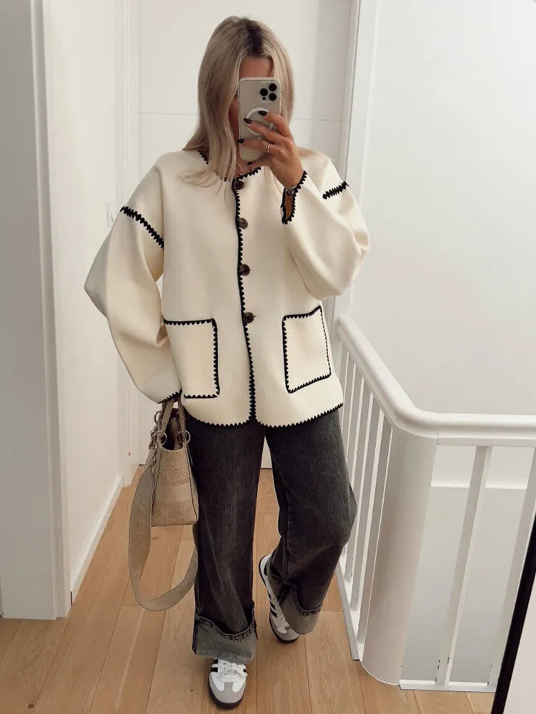 Stilla | Langærmet Patchwork Jakker