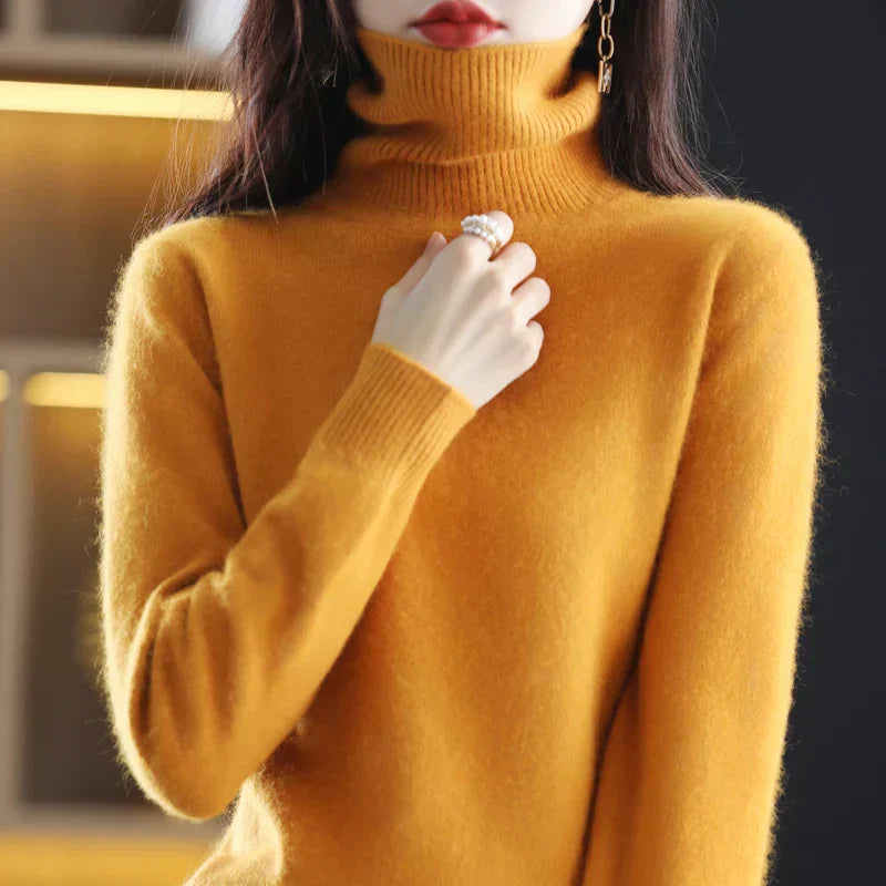 Stilla | Cashmere Turtleneck Sweater Komfort i Hverdagen