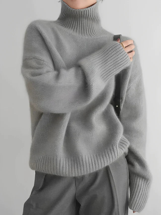Stilla | Cashmere-trøje med rullekrave