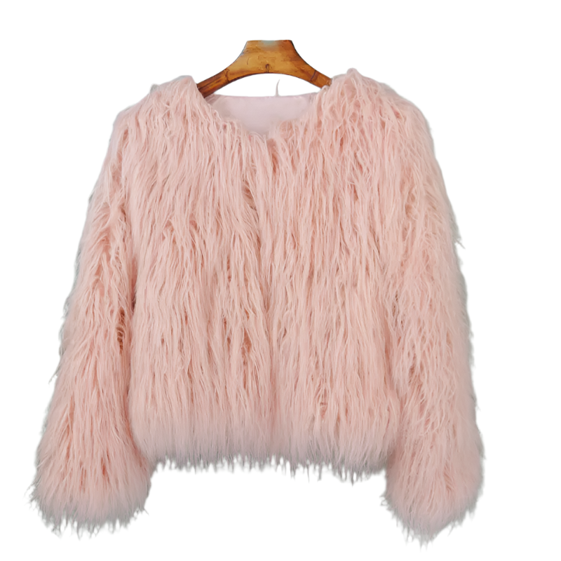 Stilla | Vibrant Unisex Festival Faux Fur Jakke