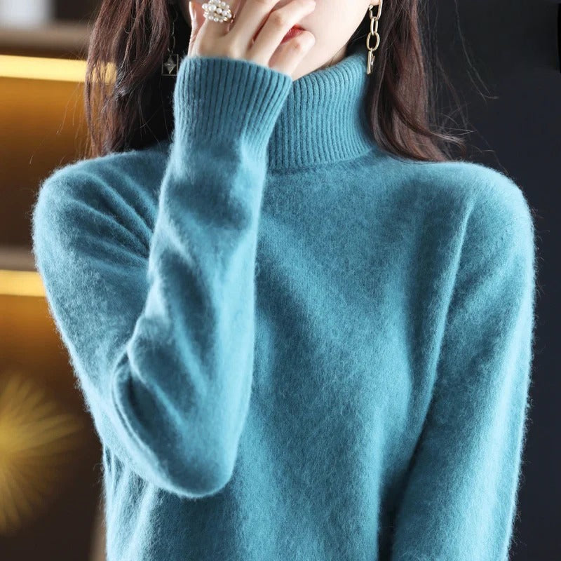 Stilla | Cashmere Turtleneck Sweater Komfort i Hverdagen