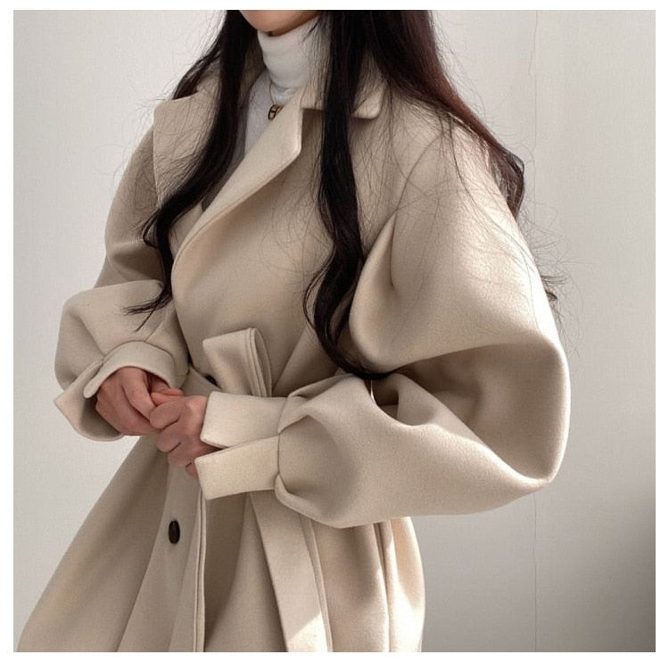 Stilla | Trenchcoat Beige Stilfuld og Komfortabel