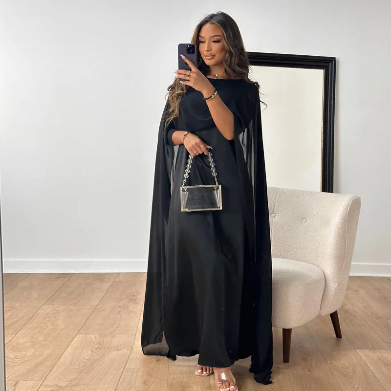 Stilla | Lange Kvinders Satin Kjoler Med Eksklusivt Look