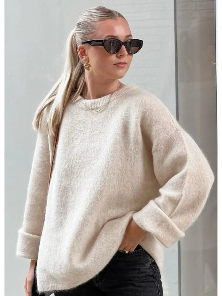 Stilla | Oversize Pullover Af Strik