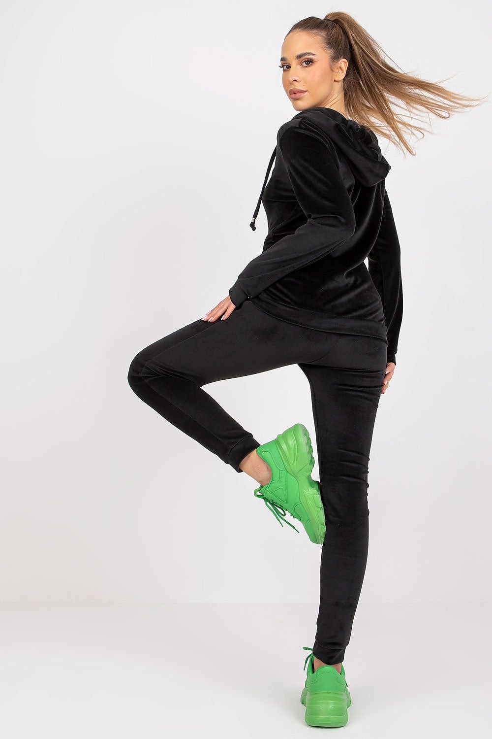 Stilla | Zip Velour Lounge Sæt Relevance