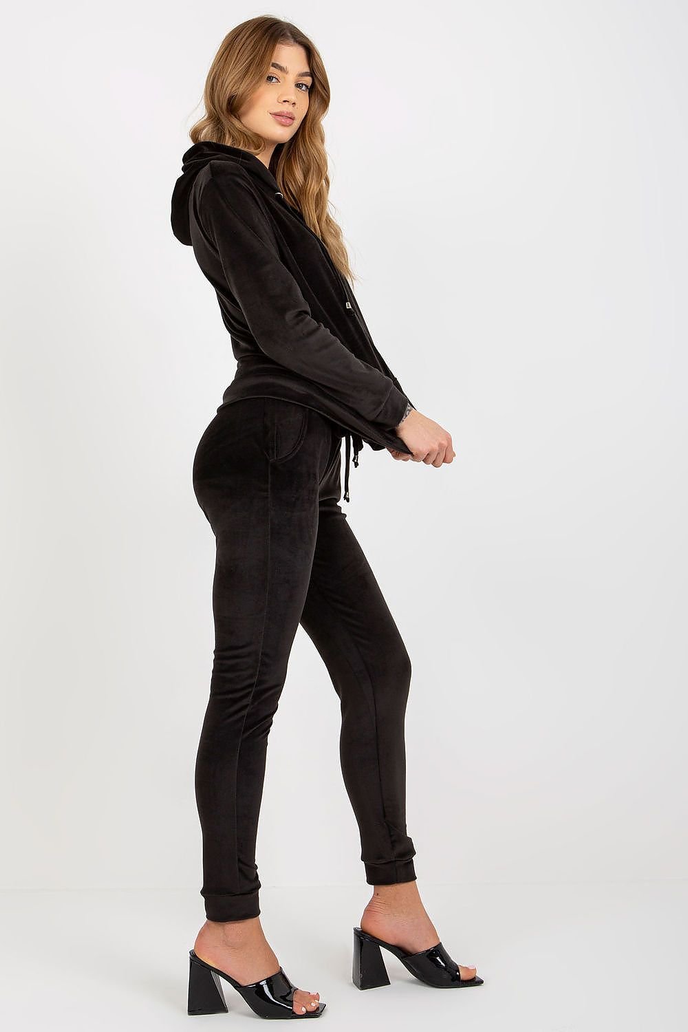 Stilla | Zip Velour Lounge Sæt Relevance