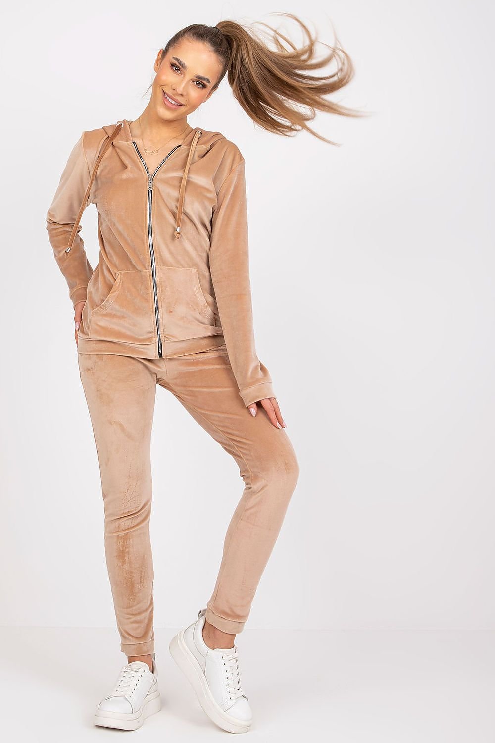 Stilla | Zip Velour Lounge Sæt Relevance