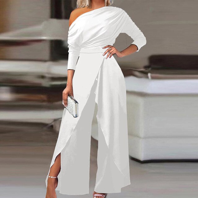 Stilla | Skulderfri Jumpsuit