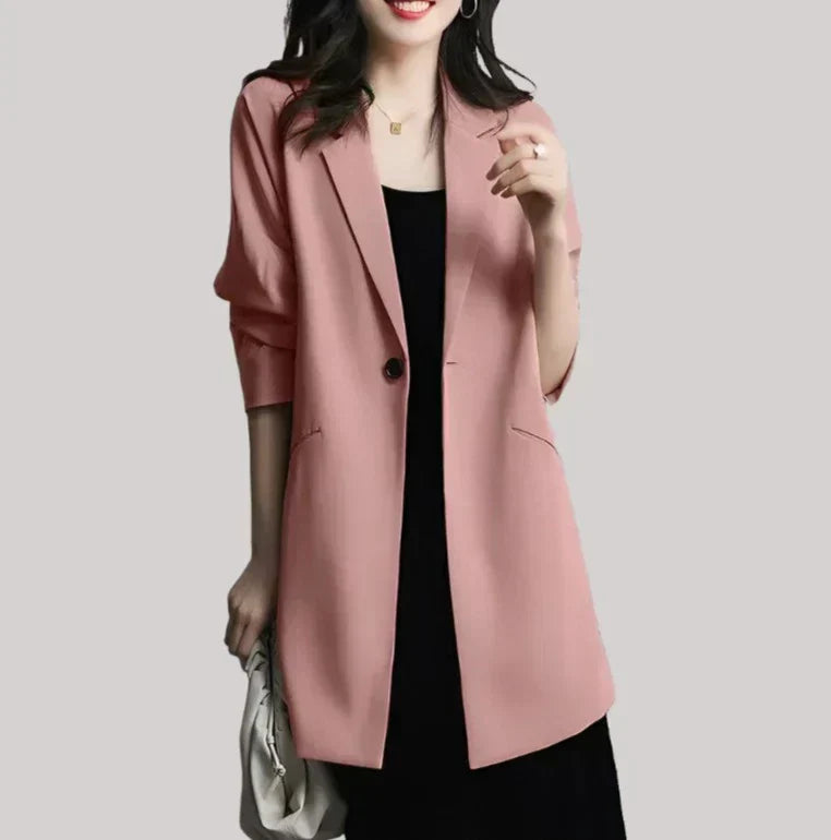 Stilla | Vintage-blazer med lange ærmer til elegante outfits